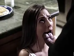 Step Daughter Takes Creampie to Please Her Father-in-Law